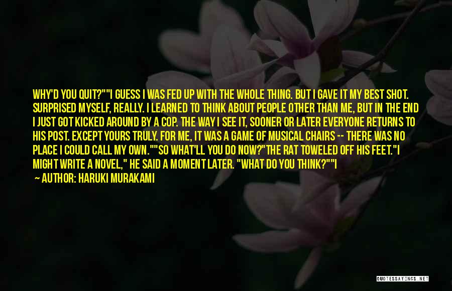 Musical Talent Quotes By Haruki Murakami