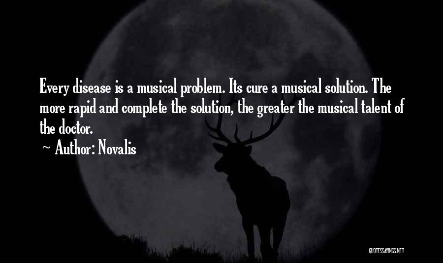 Musical Talent Quotes By Novalis