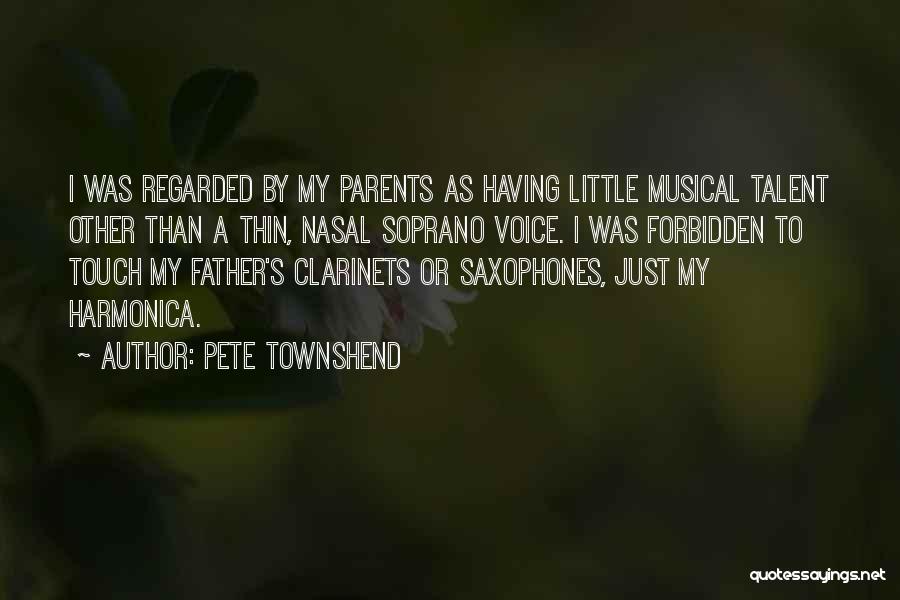 Musical Talent Quotes By Pete Townshend