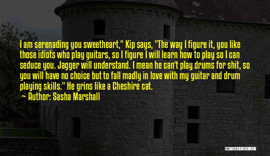 Musicians And Love Quotes By Sasha Marshall