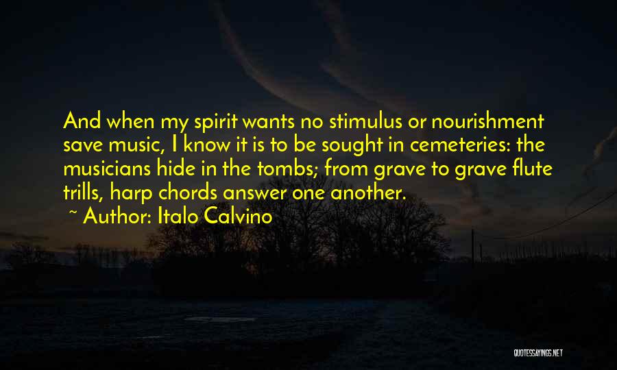 Musicians Death Quotes By Italo Calvino