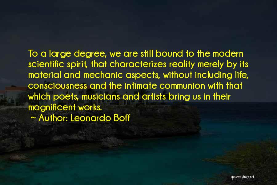 Musicians Life Quotes By Leonardo Boff