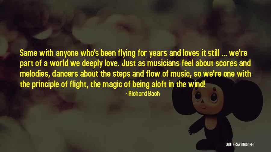 Musicians Love Quotes By Richard Bach