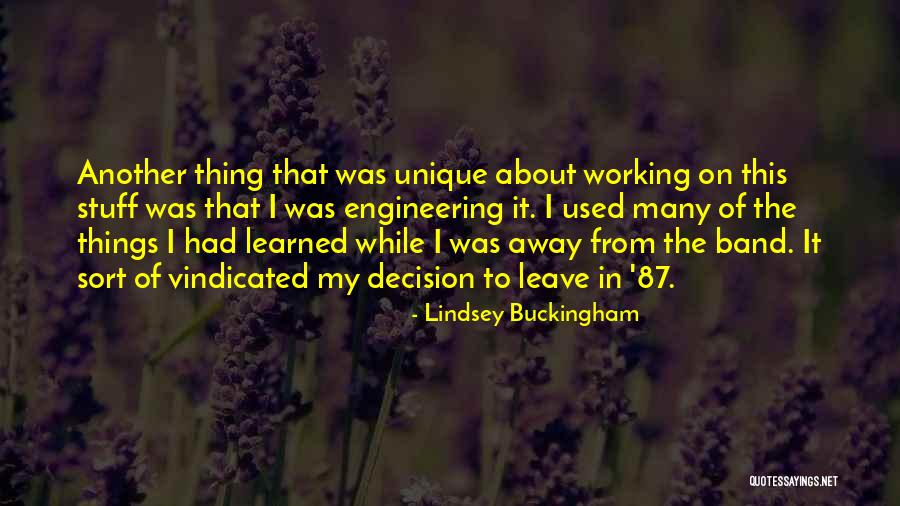 Musikinstrumente Quotes By Lindsey Buckingham Musikinstrumente Quotes By Lindsey Buckingham