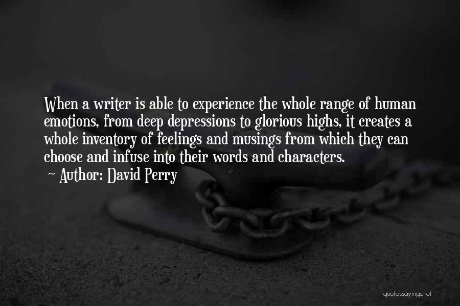 Musings Quotes By David Perry