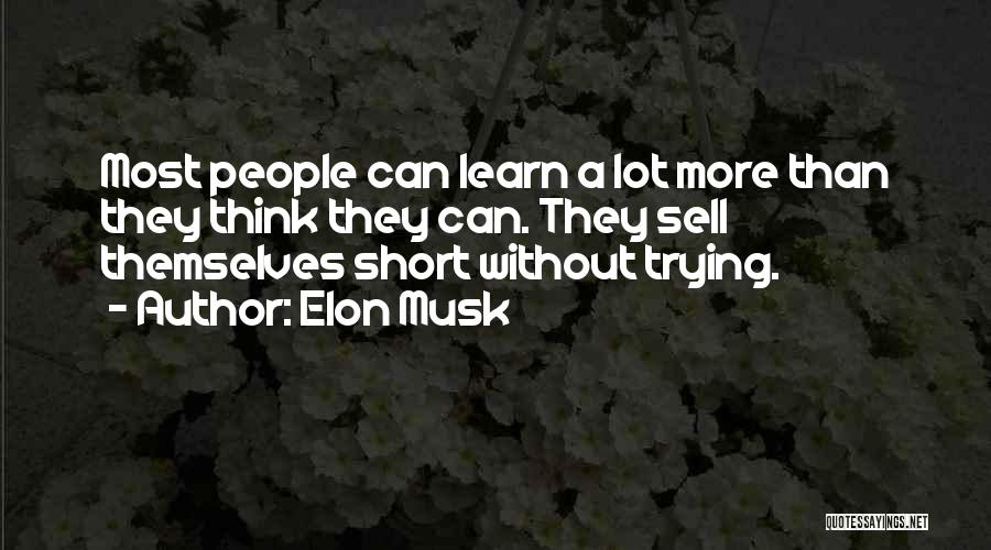 Musk Quotes By Elon Musk