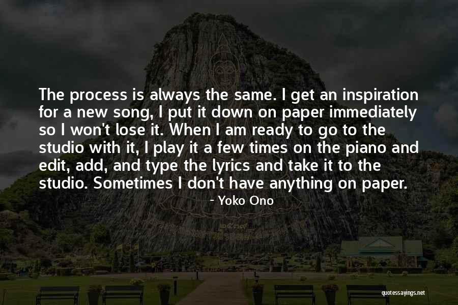 Muskarac Gazda Quotes By Yoko Ono Muskarac Gazda Quotes By Yoko Ono