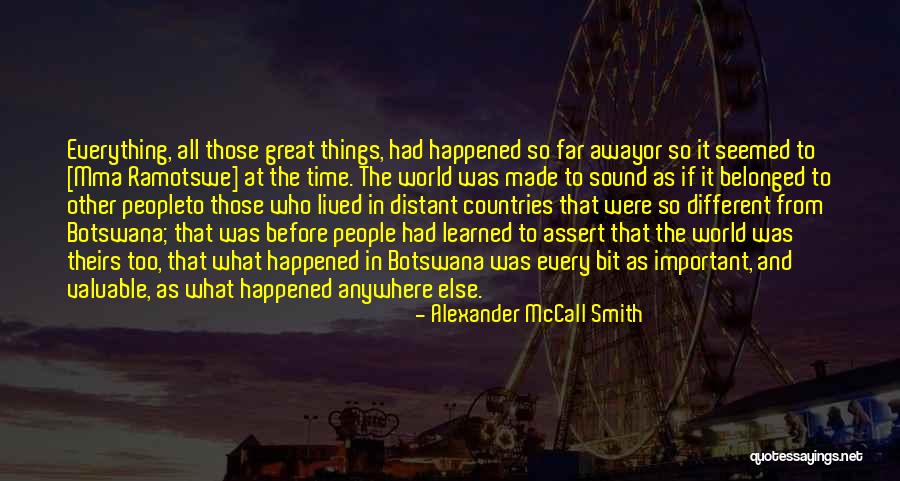 Muskarac Strelac Quotes By Alexander McCall Smith Muskarac Strelac Quotes By Alexander McCall Smith