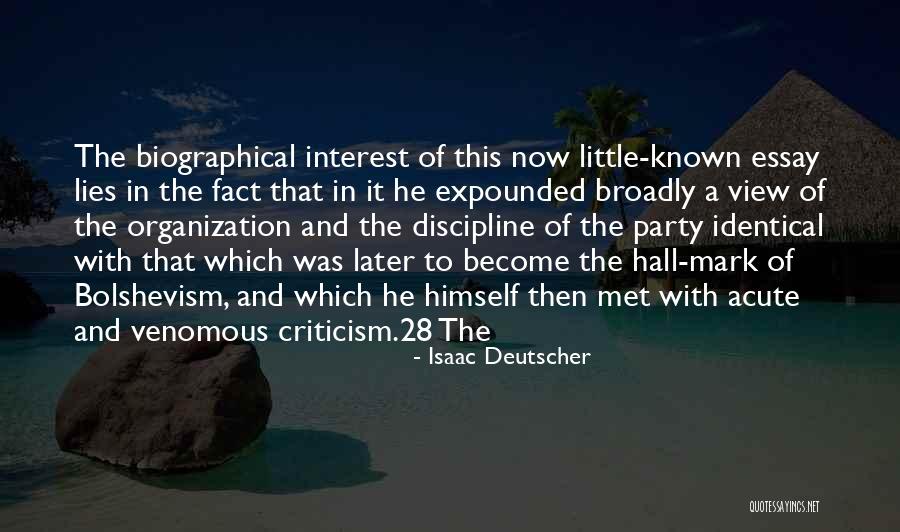 Muskeln Aufbauen Quotes By Isaac Deutscher Muskeln Aufbauen Quotes By Isaac Deutscher