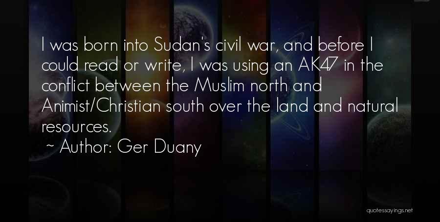 Muslim And Christian Quotes By Ger Duany