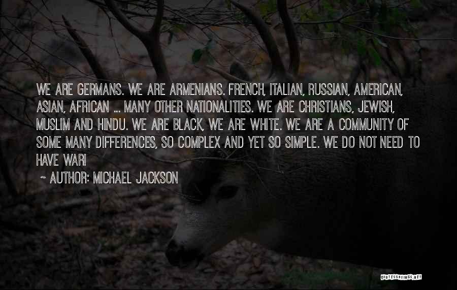 Muslim And Christian Quotes By Michael Jackson