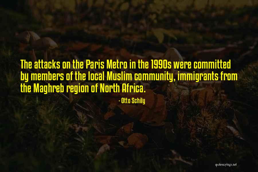 Muslim Community Quotes By Otto Schily Muslim Community Quotes By Otto Schily