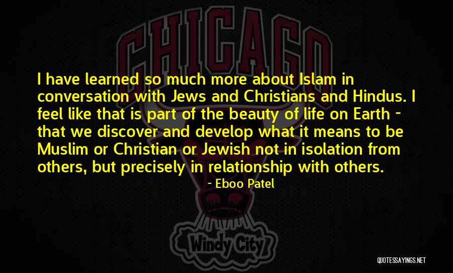 Muslim Life Quotes By Eboo Patel Muslim Life Quotes By Eboo Patel