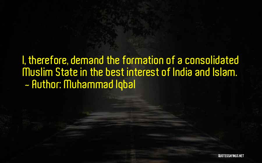 Muslim Quotes By Muhammad Iqbal