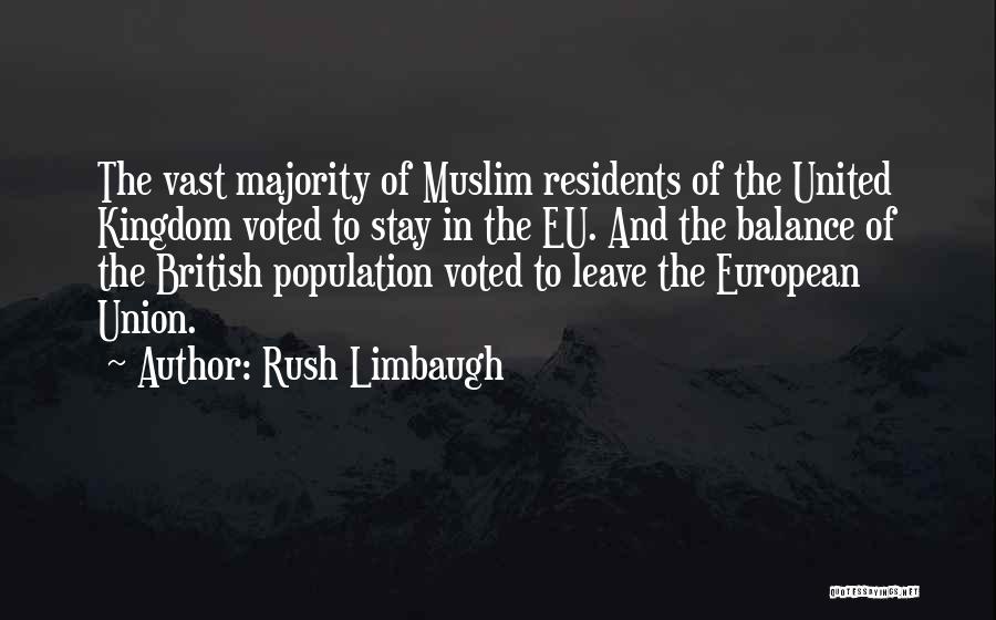 Muslim Quotes By Rush Limbaugh