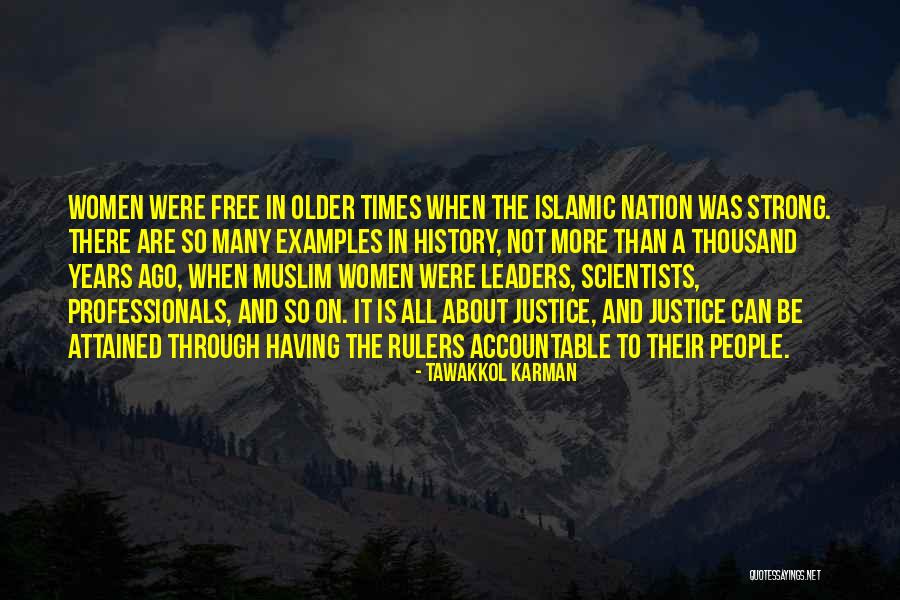 Muslim Scientists Quotes By Tawakkol Karman