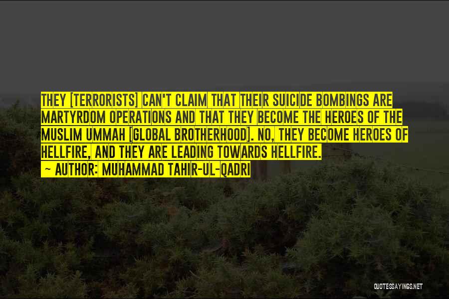Muslim Terrorists Quotes By Muhammad Tahir-ul-Qadri