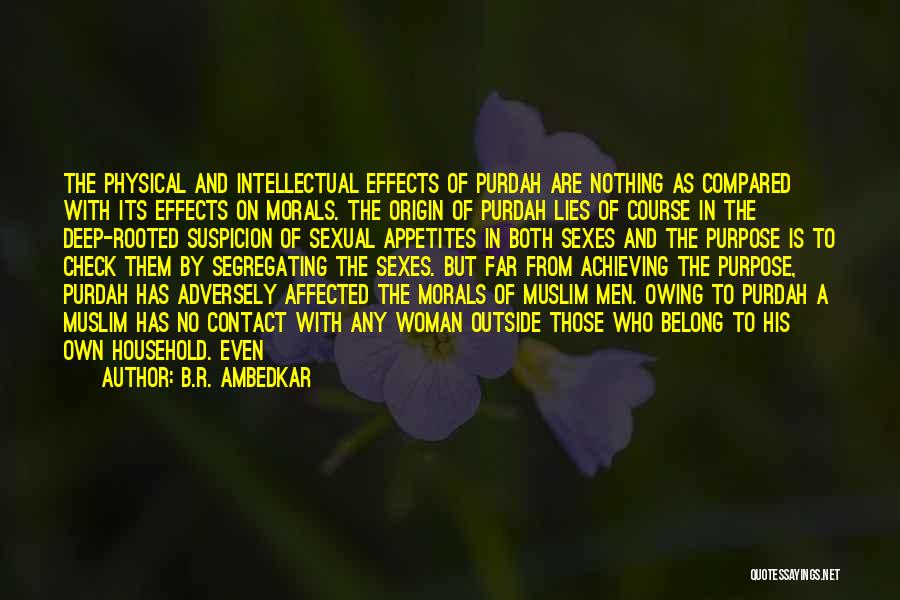 Muslim Woman Quotes By B.R. Ambedkar