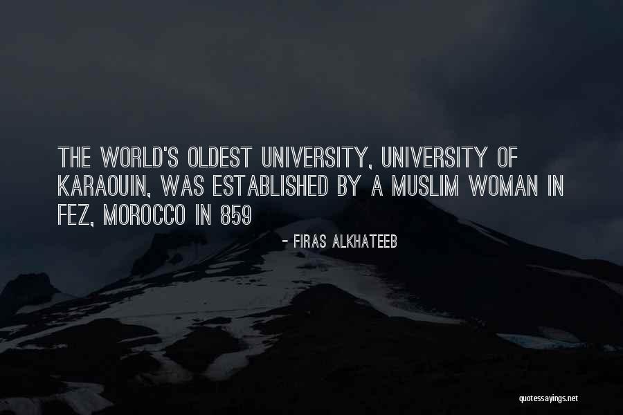 Muslim Woman Quotes By Firas Alkhateeb