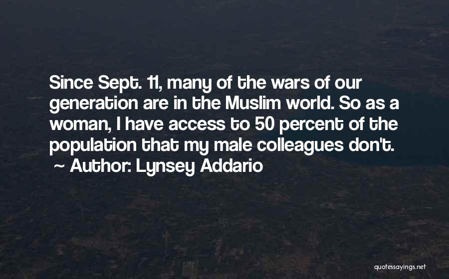 Muslim Woman Quotes By Lynsey Addario