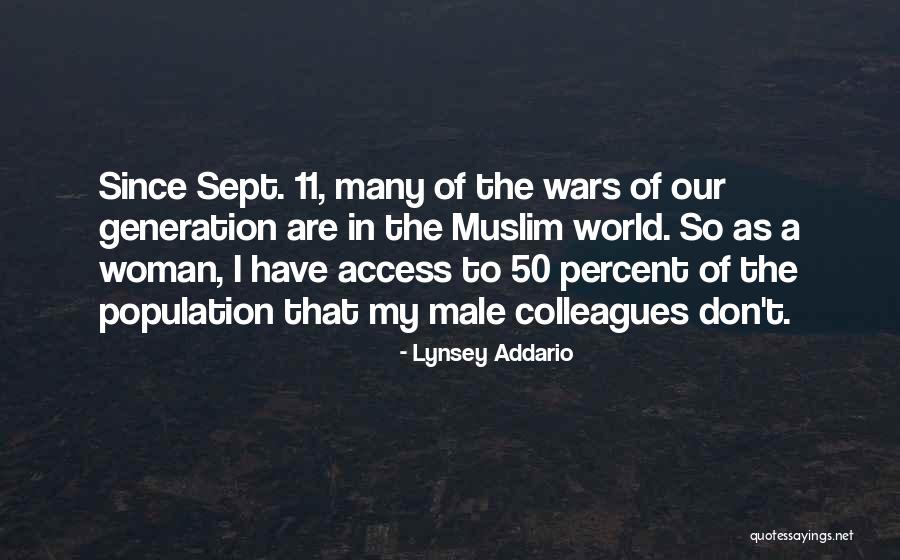 Muslim Woman Quotes By Lynsey Addario