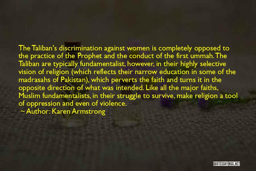 Muslim Women's Quotes By Karen Armstrong