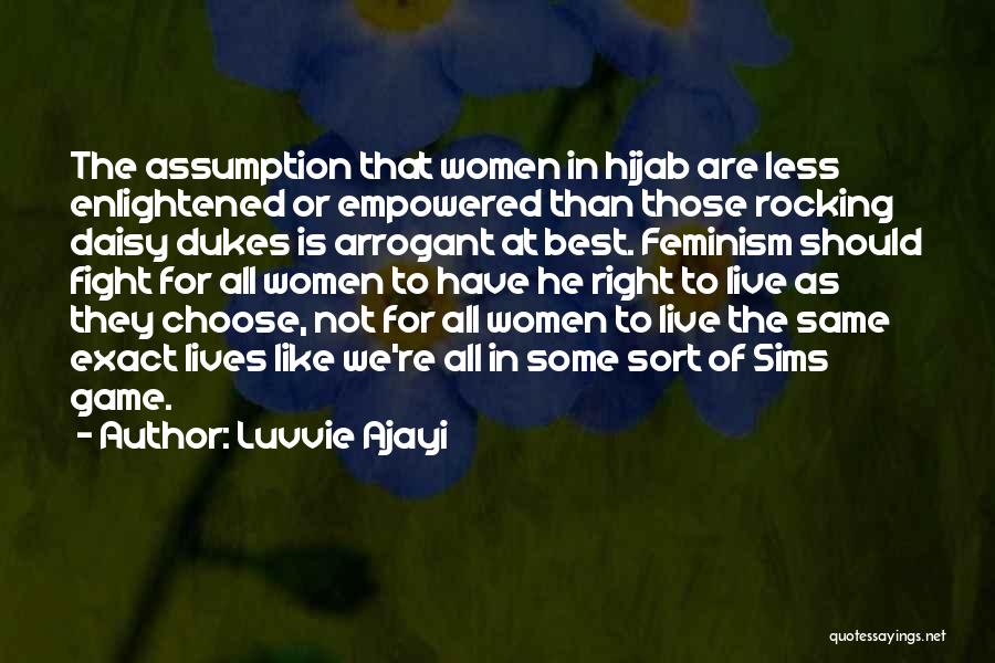 Muslim Women's Quotes By Luvvie Ajayi