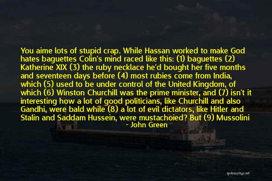 Mussolini And Hitler Quotes By John Green Mussolini And Hitler Quotes By John Green
