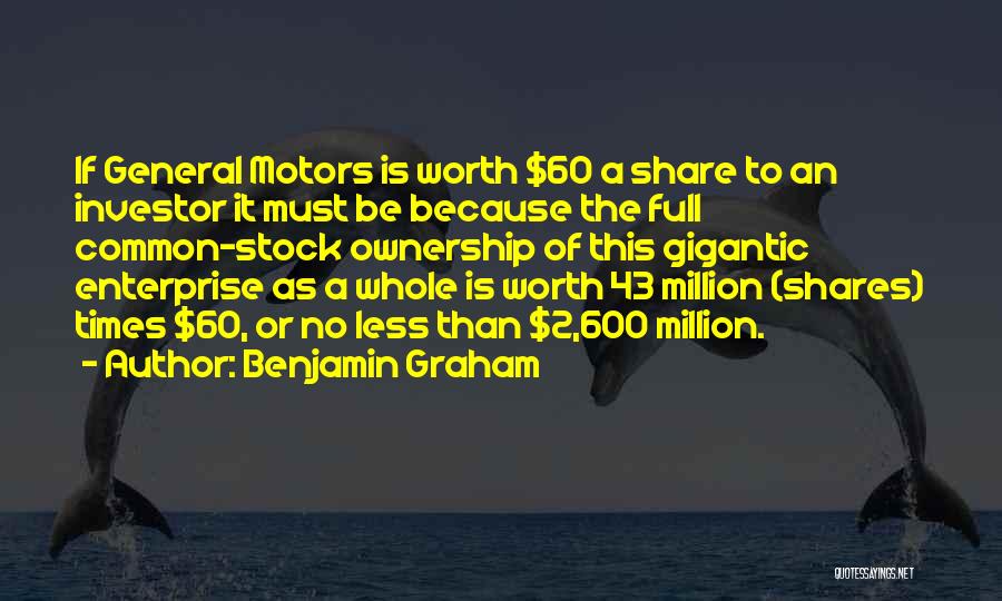 Must Share Quotes By Benjamin Graham