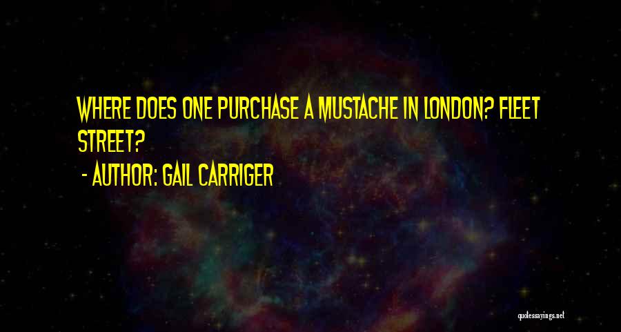 Mustache Quotes By Gail Carriger