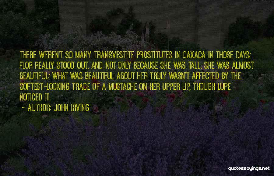 Mustache Quotes By John Irving