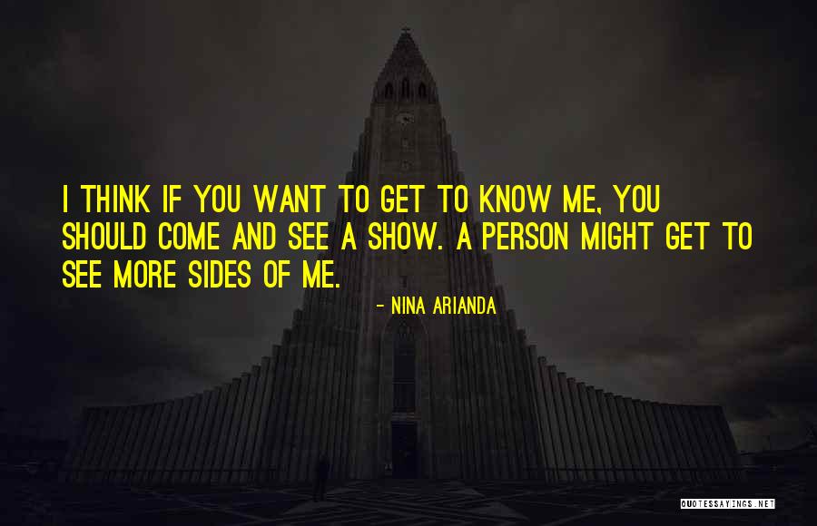 Mustakaapu Quotes By Nina Arianda Mustakaapu Quotes By Nina Arianda