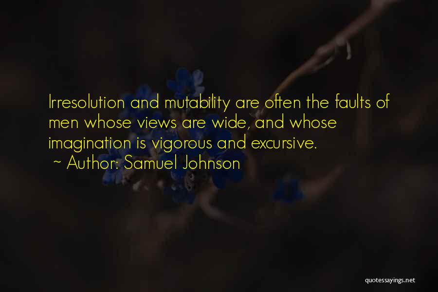 Mutability Quotes By Samuel Johnson