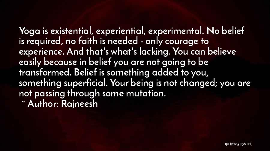 Mutation Quotes By Rajneesh