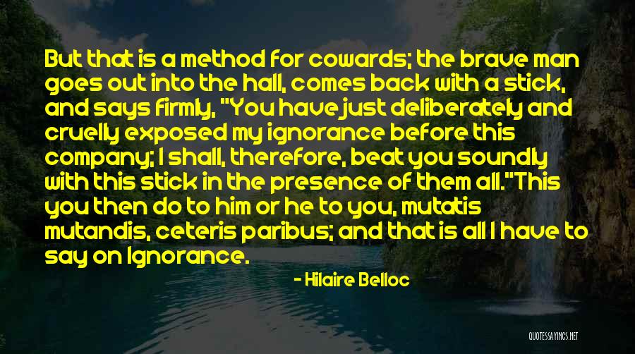 Mutatis Mutandis Quotes By Hilaire Belloc Mutatis Mutandis Quotes By Hilaire Belloc