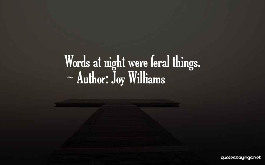 Mutchler Quotes By Joy Williams