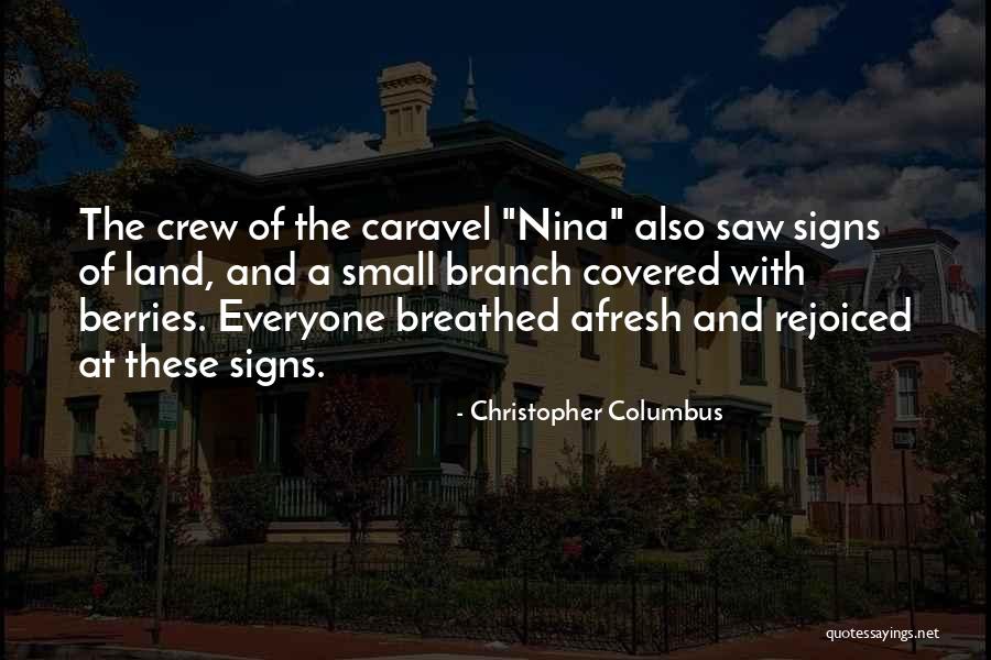 Mutfakta Araba Quotes By Christopher Columbus