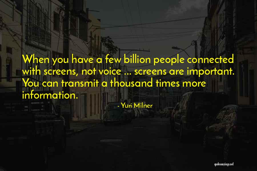Muthyala Govindarajulu Quotes By Yuri Milner Muthyala Govindarajulu Quotes By Yuri Milner