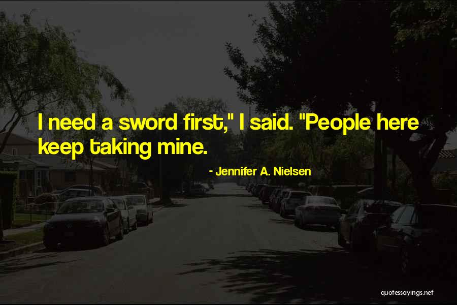 Mutlaka Quotes By Jennifer A. Nielsen