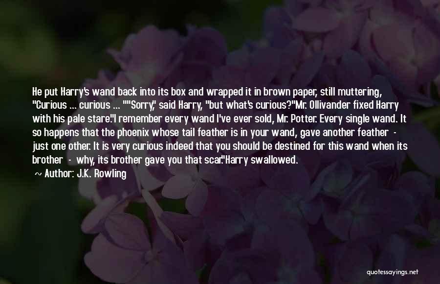 Muttering Quotes By J.K. Rowling