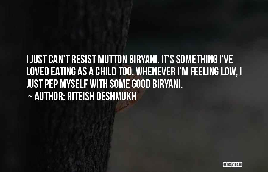 Mutton Quotes By Riteish Deshmukh