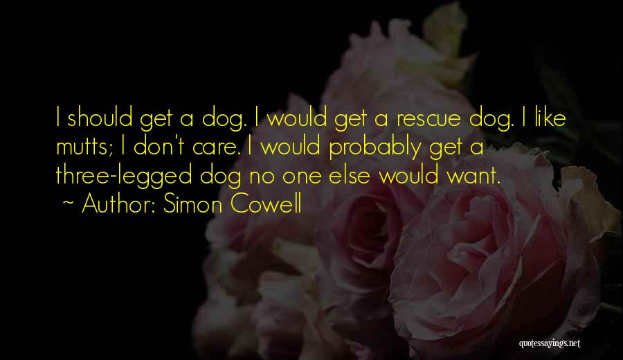 Mutts Quotes By Simon Cowell