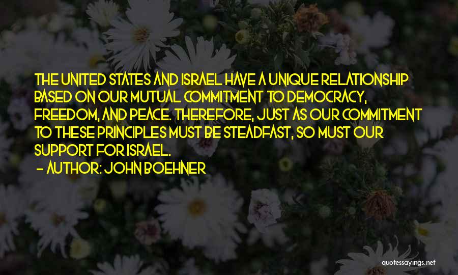 Mutual Relationship Quotes By John Boehner