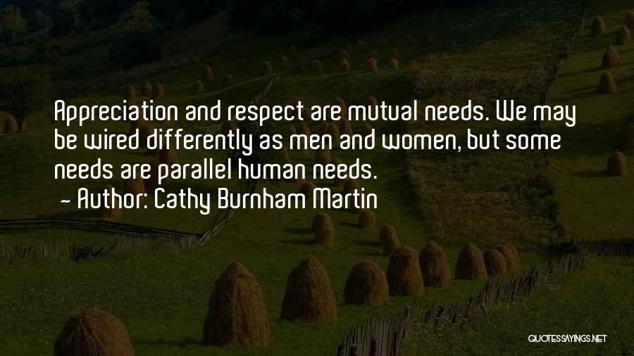 Mutual Relationships Quotes By Cathy Burnham Martin