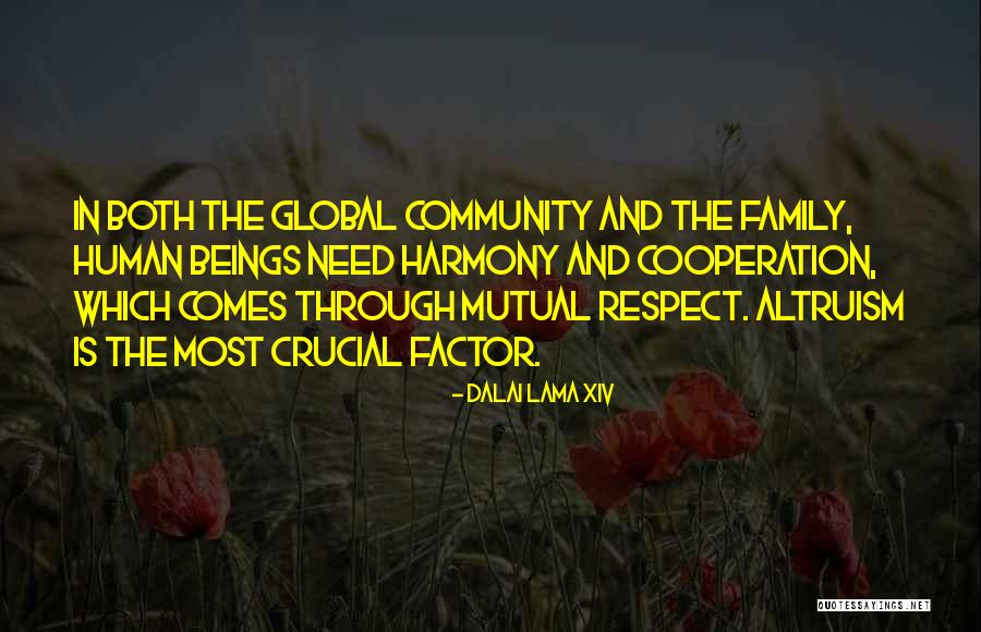 Mutual Respect Quotes By Dalai Lama XIV Mutual Respect Quotes By Dalai Lama XIV