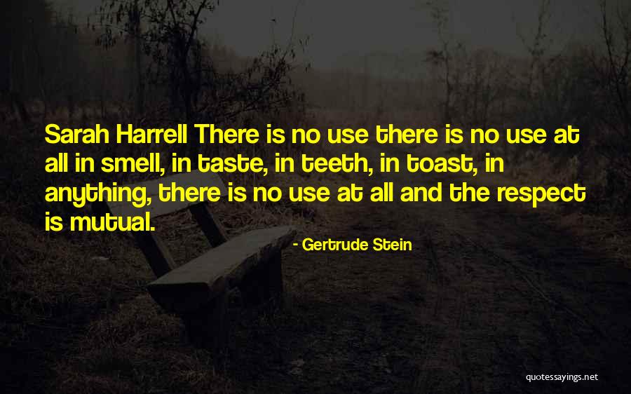 Mutual Respect Quotes By Gertrude Stein Mutual Respect Quotes By Gertrude Stein