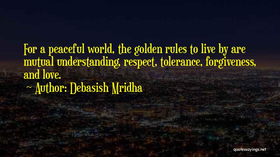 Mutual Understanding For Love Quotes By Debasish Mridha