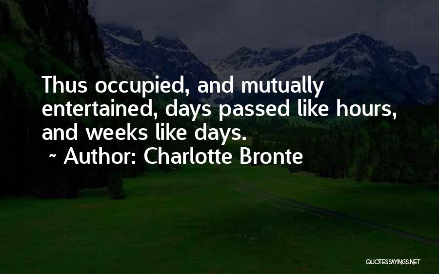 Mutually Quotes By Charlotte Bronte