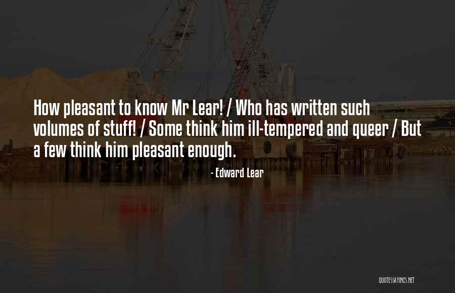 Muzyka Do Pobrania Quotes By Edward Lear Muzyka Do Pobrania Quotes By Edward Lear