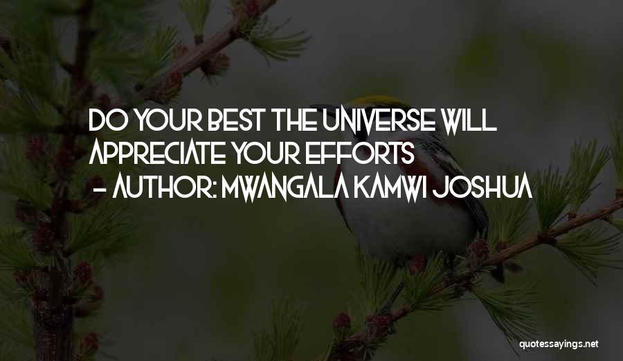 Mwangala Kamwi Joshua Quotes 306244